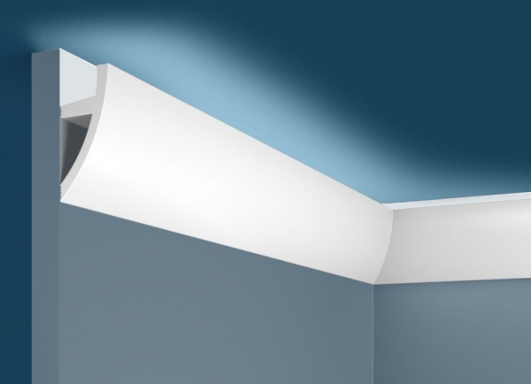 Карниз для скрытого освещения Cosca KХ072, 75х33